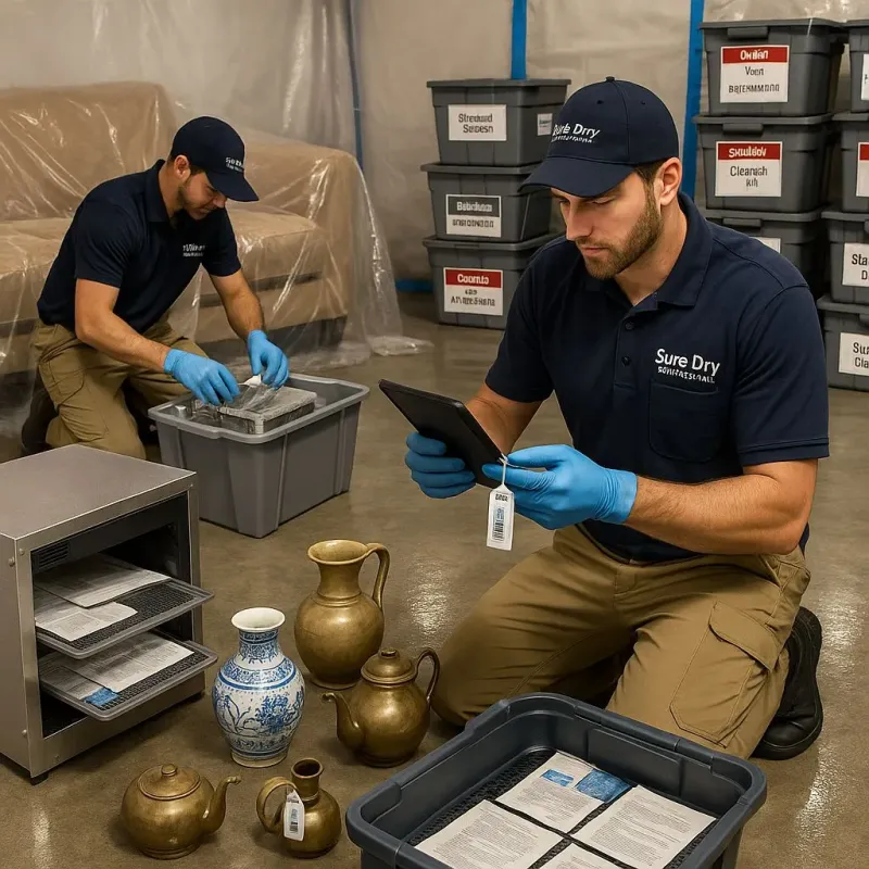 Content Protection and Restoration process in Branford Center, CT
